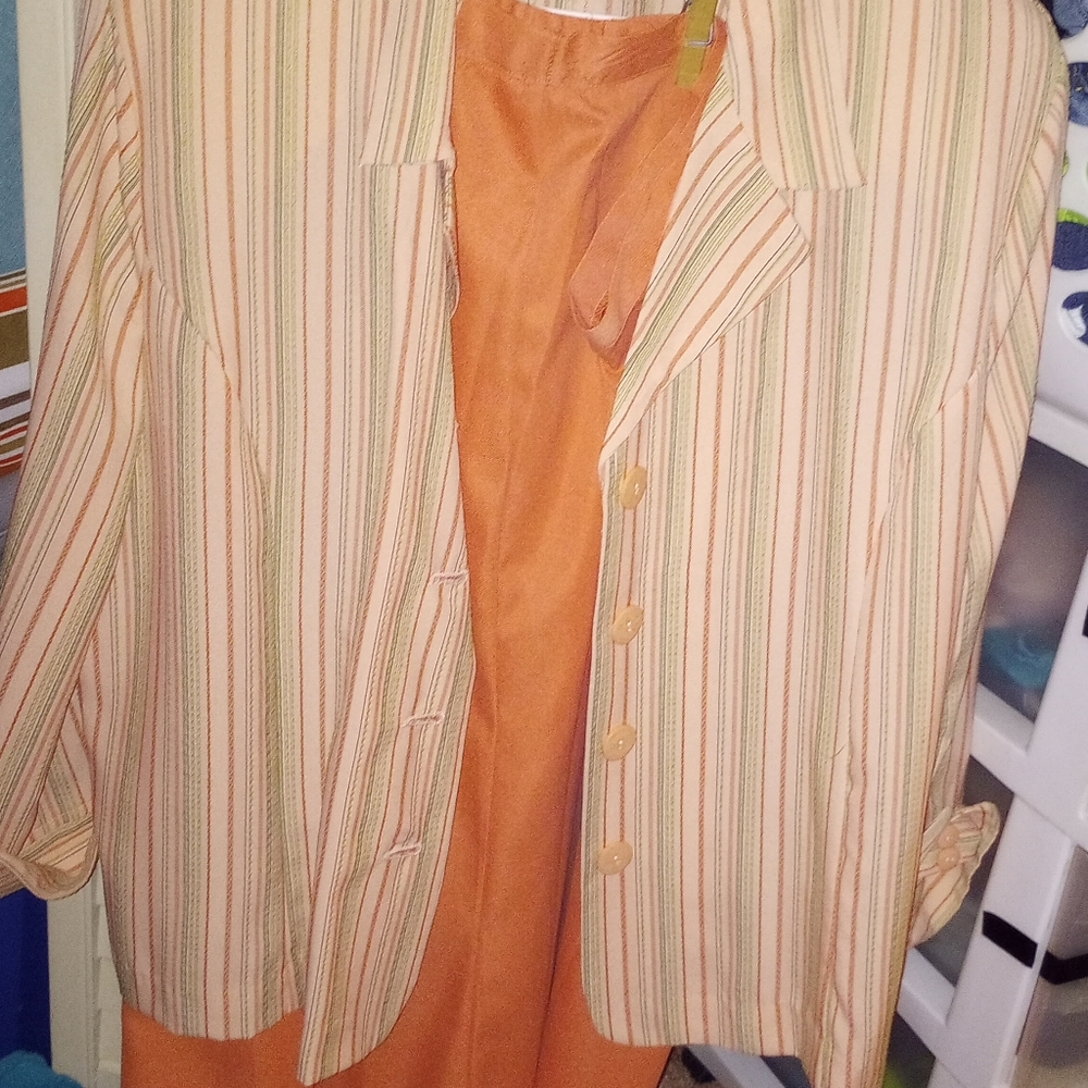 Women's pink suit